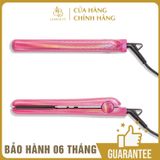 Máy Duỗi Tóc Bằng Sứ  PYT - Laser Print - Màu Bạc