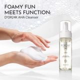 Sữa rửa mặt tẩy tế bào chết AHA D'or24K