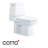  Bàn Cầu COTTO C1341 hai khối thân chử U 