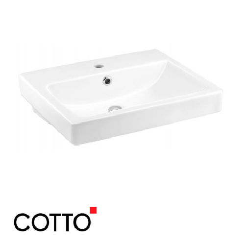  Chậu Lavabo COTTO C0156 Đặt Bàn Viva 