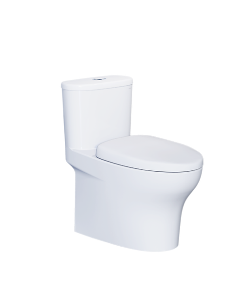  Caesar Bàn cầu một khối nắp êm - CD1394 