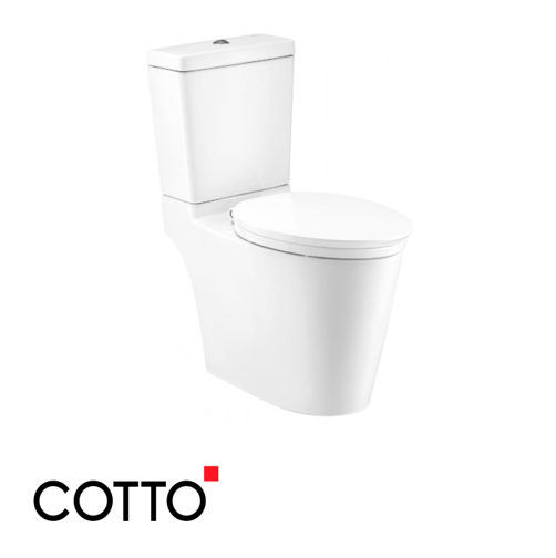  Bồn Cầu COTTO C167507 2 Khối Dual Flush-4580K 