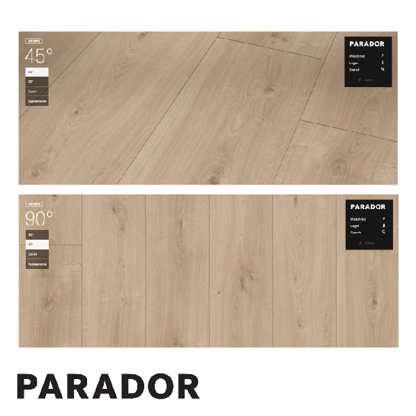  Sàn gỗ Parador - Oak Av­ant Sanded Wide plank - 1593849 