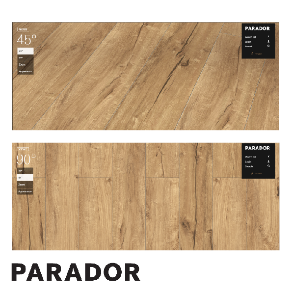  Sàn gỗ Parador - Oak Cen­tury Nat­ural Wide plank- 1601432 