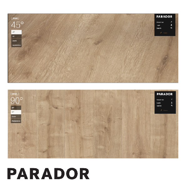  Sàn gỗ Parador - Oak Sanded Wide plank - 1593851 
