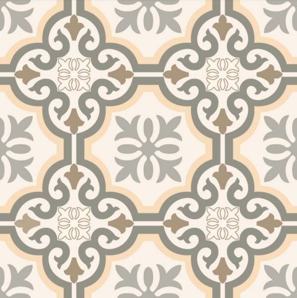  Gạch 400x400 - PEONY ORANGE 