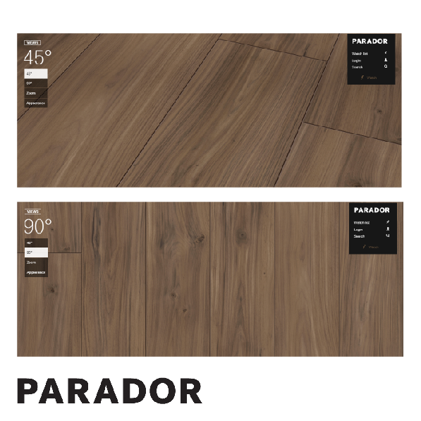  Sàn gỗ Parador - Wal­nut Galant Nat­ural Wide plank - 1567474 