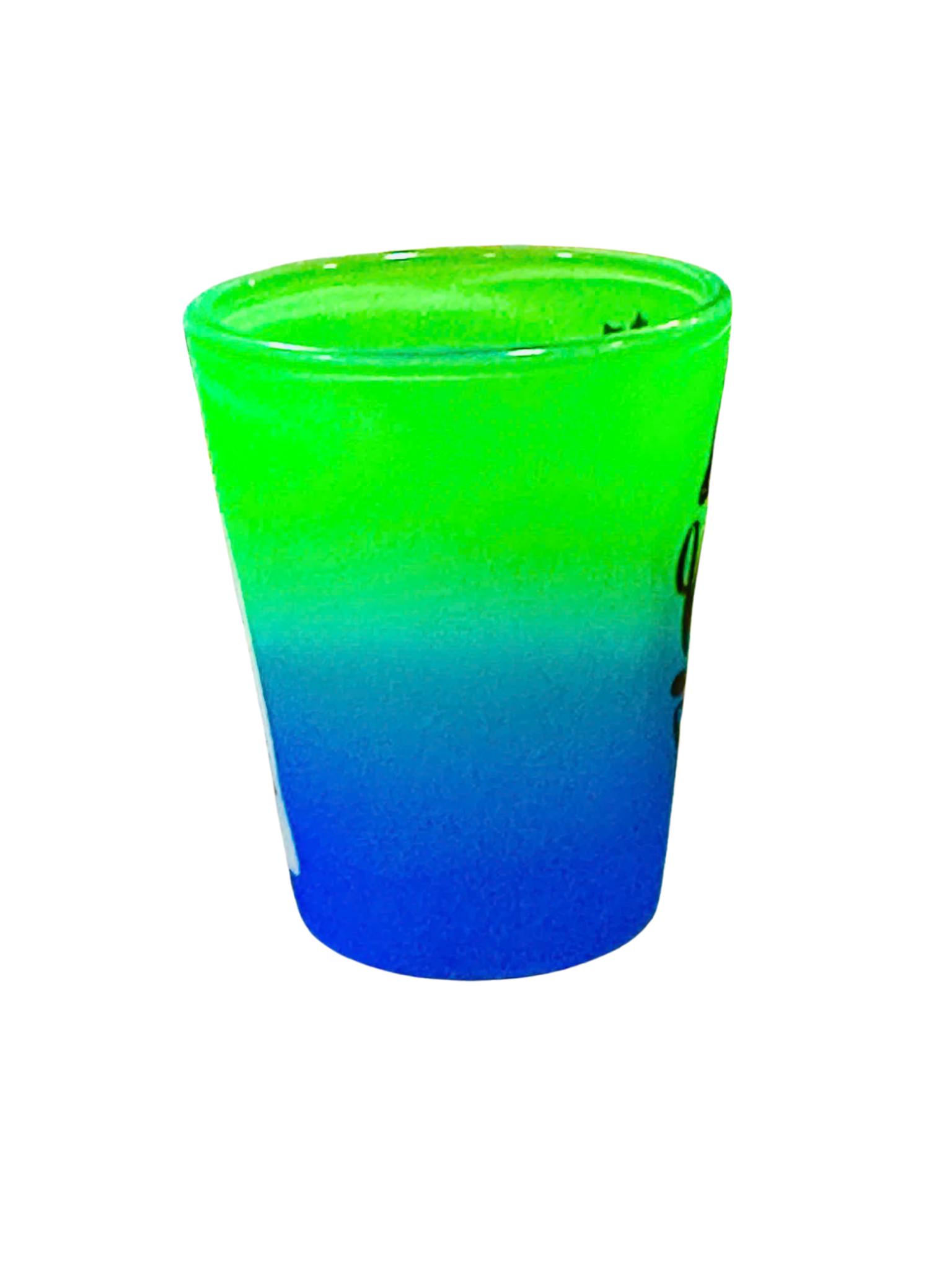 Neon Shot Glass Viet Nam 2 (Green & Blue) 