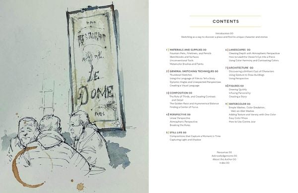 Sketching Techniques for Artists: In-Studio and Plein-Air Methods for Drawing and Painting Still Lifes, Landscapes, Architecture, Faces and Figures, and More (Volume 5) (For Artists, 5)