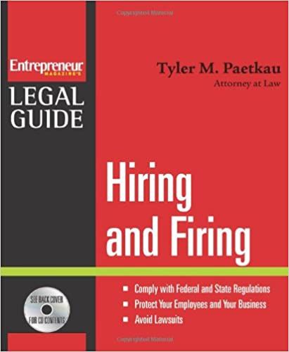  Hiring and Firing 