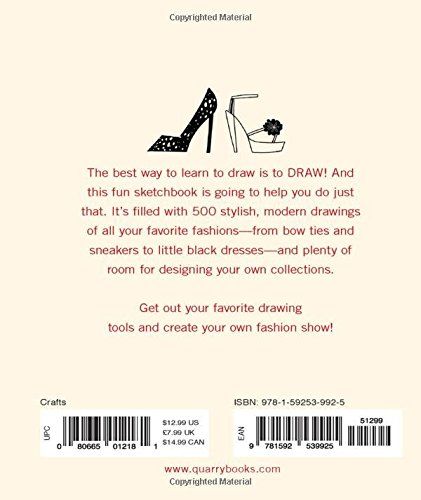 Draw 500 Fabulous Fashions_Julia Kuo_9781592539925_Quarry Books