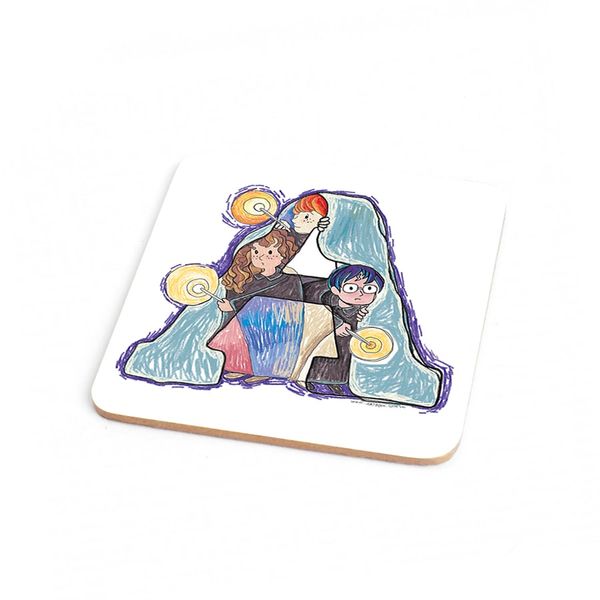 Wood Coaster Harry Potter 02