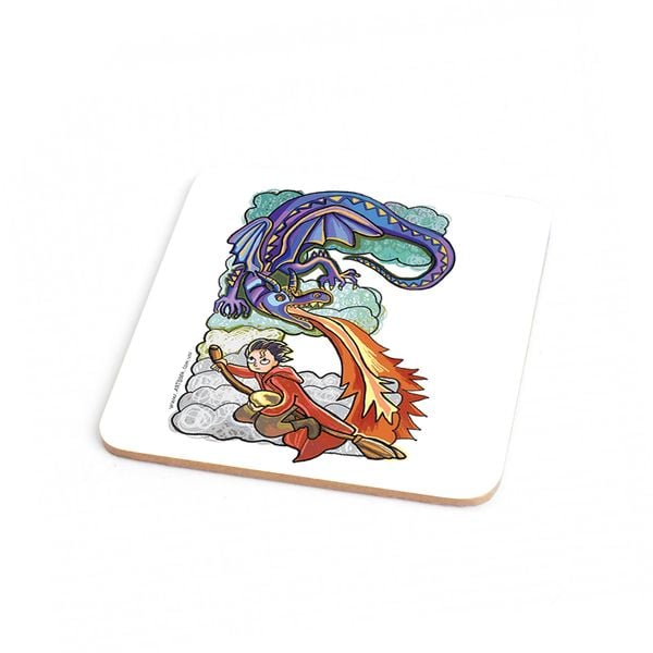 Wood Coaster Harry Potter 03