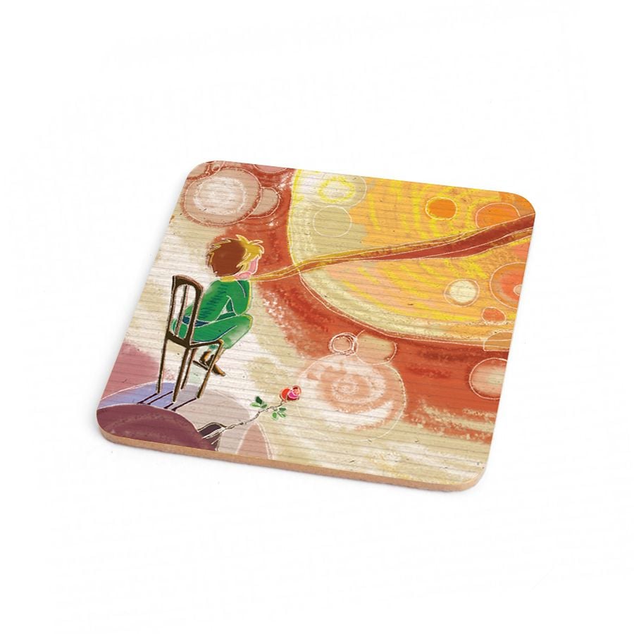  Wood Coaster Little Prince 18 