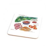  Wood Coaster Yummy 03 