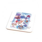  Wood Coaster Yummy 24 