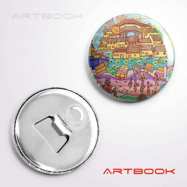 Beer Opener Magnet 07