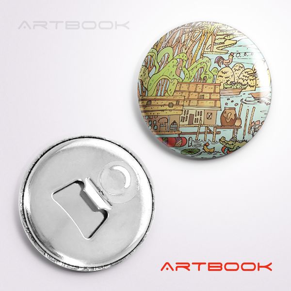 Beer Opener Magnet 09