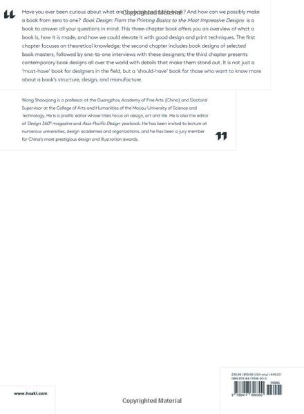 Book Design : From the Printing Basics to the Most Impressive_Shaoqiang Wang_9789887449393_Hoaki Books