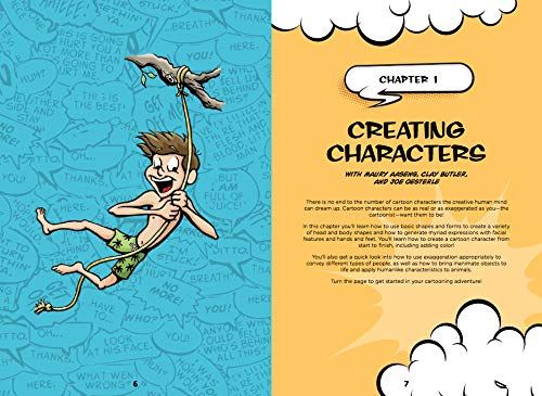  The Little Book of Cartooning & Illustration : More than 50 tips and techniques for drawing characters, animals, and expressions_Maury Aaseng_9781633226203_Walter Foster Publishing 