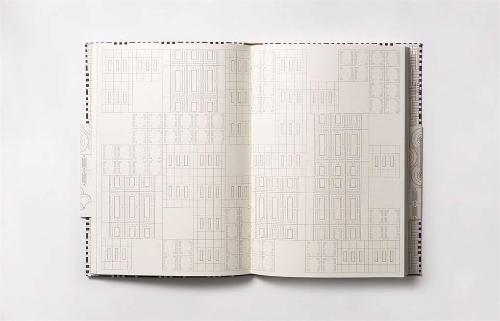  The Dreamday Pattern Journal: Art Deco - Manhattan : Colouring-in notebook for writing, musing, drawing and doodling_Marion Deuchars_9781856699969_Laurence King Publishing 