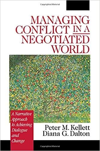  Managing Conflict in a Negotiated World 