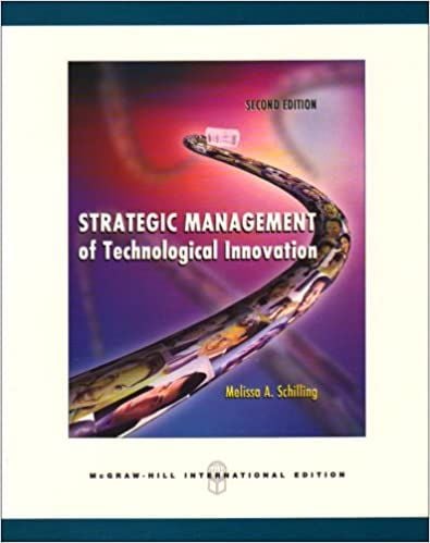  Strategic Management of Technological Innovation 