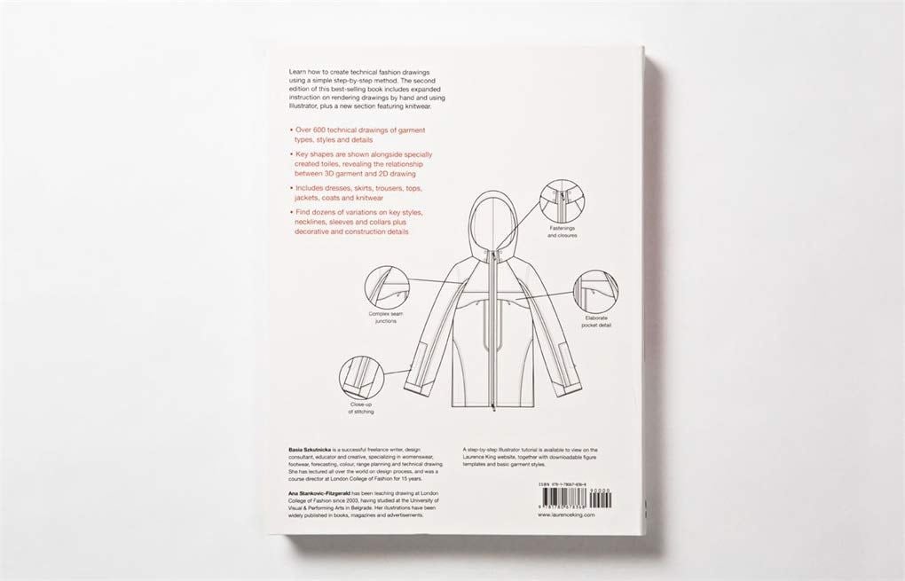  Technical Drawing for Fashion, second edition: A Complete Guide 