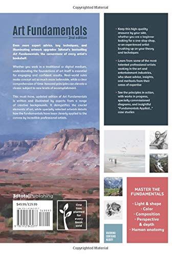  Art Fundamentals 2nd edition: Light, shape, color, perspective, depth, composition & anatomy 