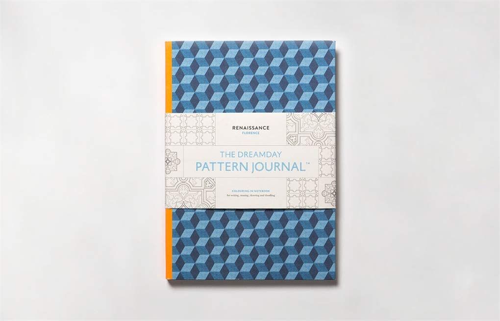  The Dreamday Pattern Journal: Renaissance -Florence : Colouring-in notebook for writing, musing, drawing and doodling_Marion Deuchars_9781856699945_Laurence King Publishing 