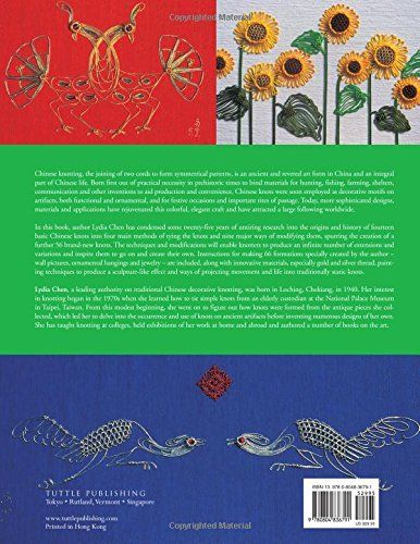  The Complete Book of Chinese Knotting _Tuttle Publishing_ 9780804836791_Author  Lydia Chen 