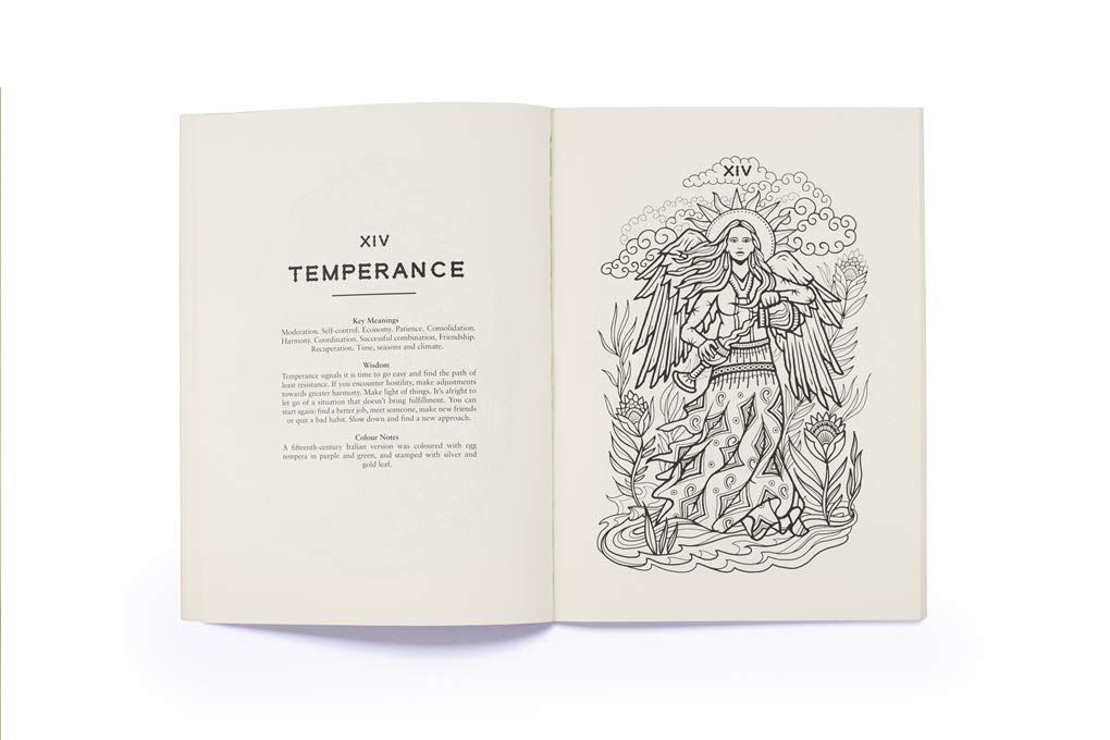  Tarot Colouring Book : A Personal Growth Colouring Journey_ Diana McMahon Collis_9781786278098_Laurence King Publishing 