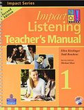  Impact Listening 1, Teacher's Manual 