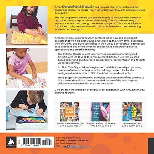  Art Lab for Kids: Express Yourself_Susan Schwake_9781631595929_Quarry Books 