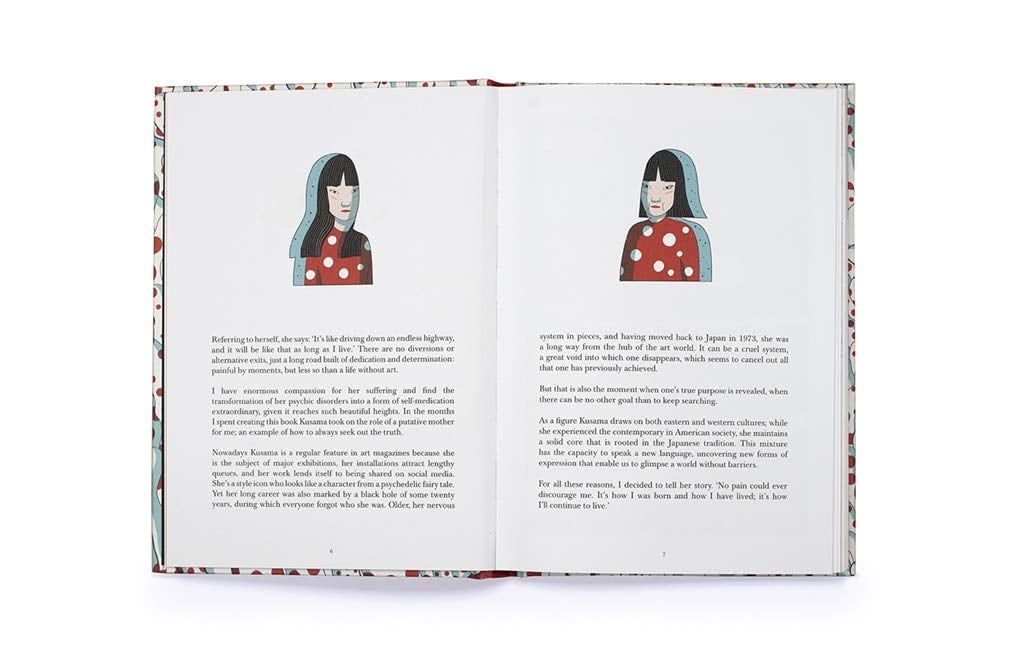  Kusama : The Graphic Novel_ Elisa Macellari_9781786277169_Laurence King Publishing 