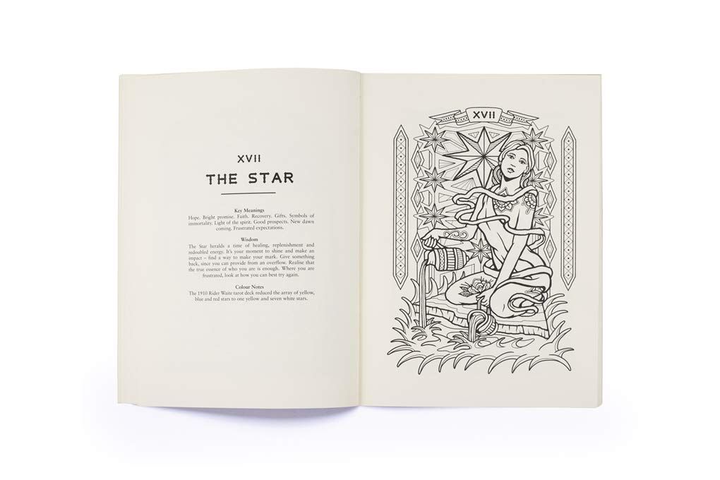  Tarot Colouring Book : A Personal Growth Colouring Journey_ Diana McMahon Collis_9781786278098_Laurence King Publishing 