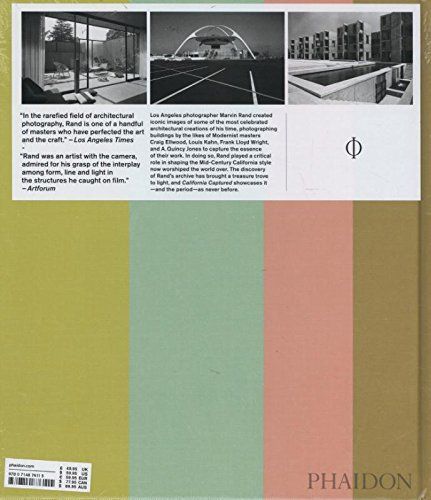  California Captured : Mid Century Modern Architecture, Marvin Rand_Pierluigi Serraino_9780714876115_Phaidon Press 