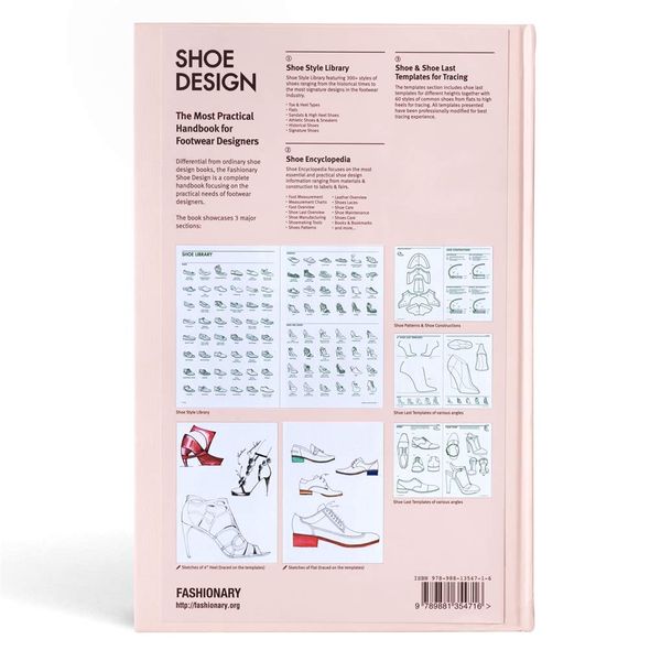 Fashionary Shoe Design : A Handbook for Footwear Designers_FASHIONARY_9789881354716_Fashionary International Limited