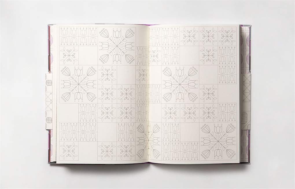  The Dreamday Pattern Journal: Mid Century Modern - Scandinavian Design : Colouring-in notebook for writing, musing, drawing and doodling_Marion Deuchars_9781856699983_Laurence King Publishing 