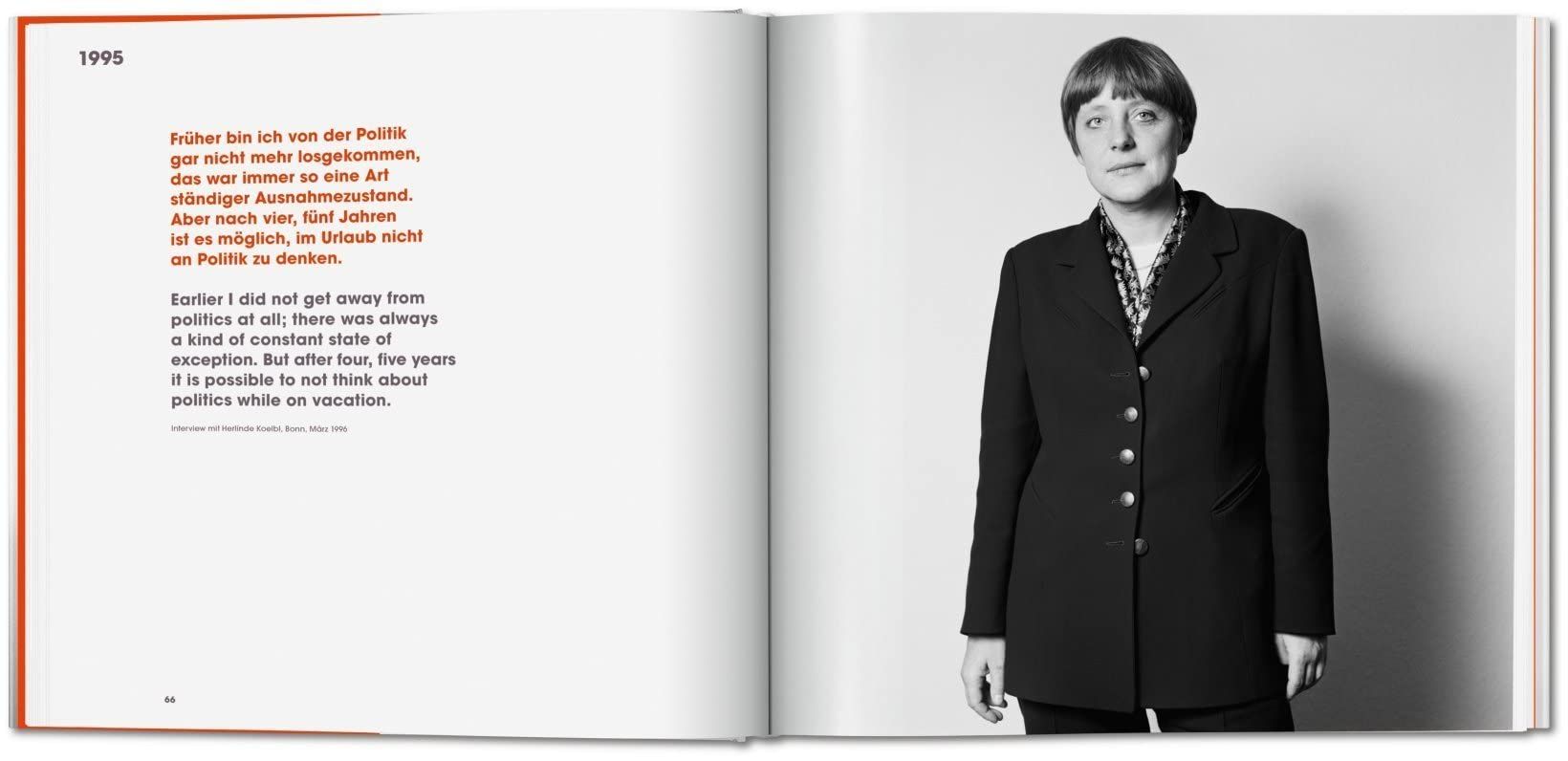  Herlinde Koelbl. Angela Merkel. Portraits 1991-2021 