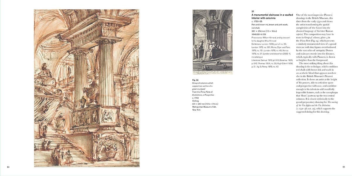  Piranesi drawings : visions of antiquity 