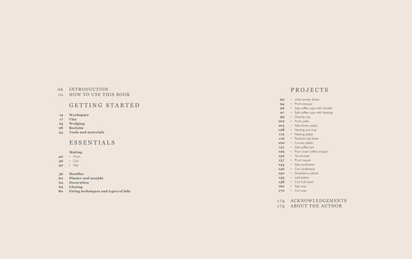 Handbuilt: A Modern Potter's Guide to Handbuilding with Clay