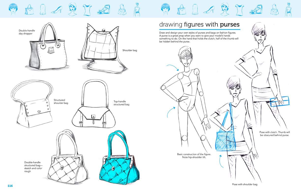 Fashion Design Studio: Learn To Draw Figures, Fashion, Hairstyles & More – Christopher Hart