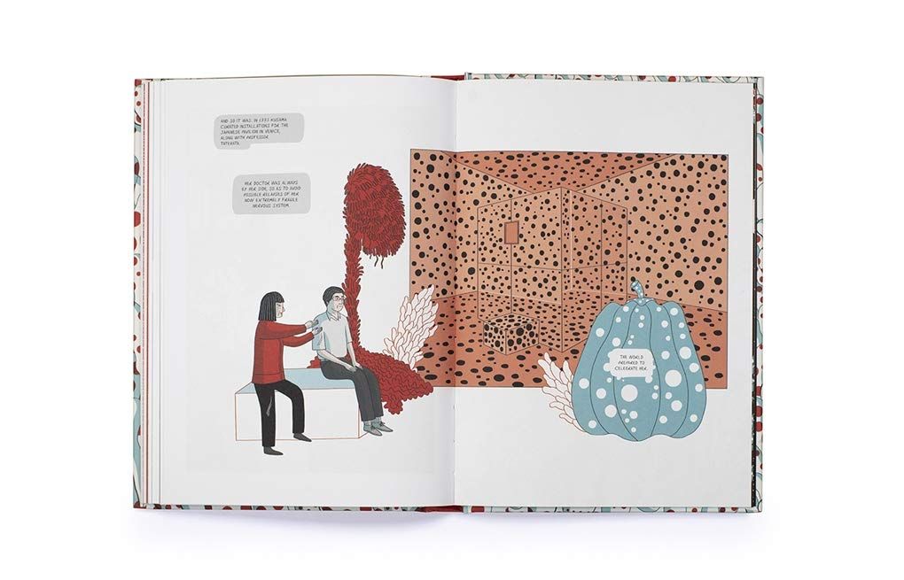  Kusama : The Graphic Novel_ Elisa Macellari_9781786277169_Laurence King Publishing 