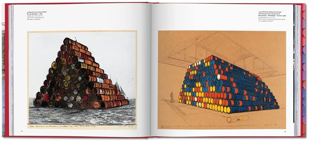  Christo & Jeanne-Claude: Barrels And The Mastaba 1958-2018_Wolfgang Volz_9783836573450_Taschen 