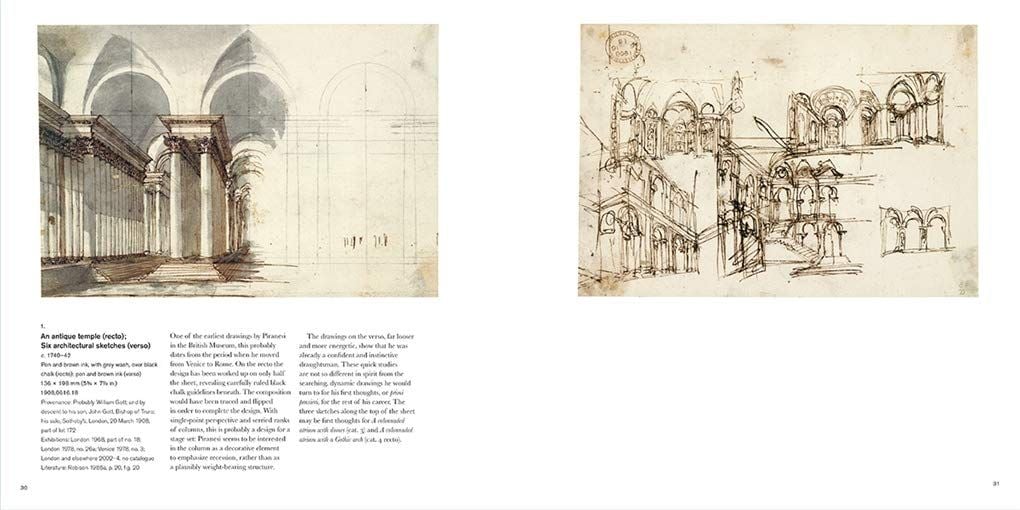  Piranesi drawings : visions of antiquity 