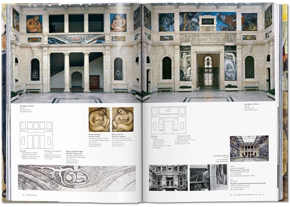  Diego Rivera: The Complete Murals - Luis-Martin Lozano , Juan Rafael Coronel Rivera - 9783836568975 - Taschen 