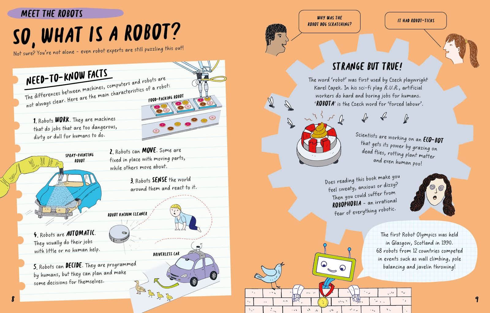  The Brainiac's Book of Robots and AI 