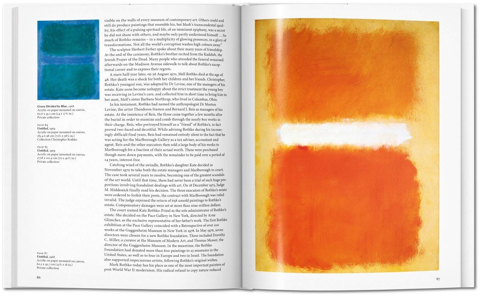  Rothko - Jacob Baal-Teshuva - 9783836504263 - Taschen 