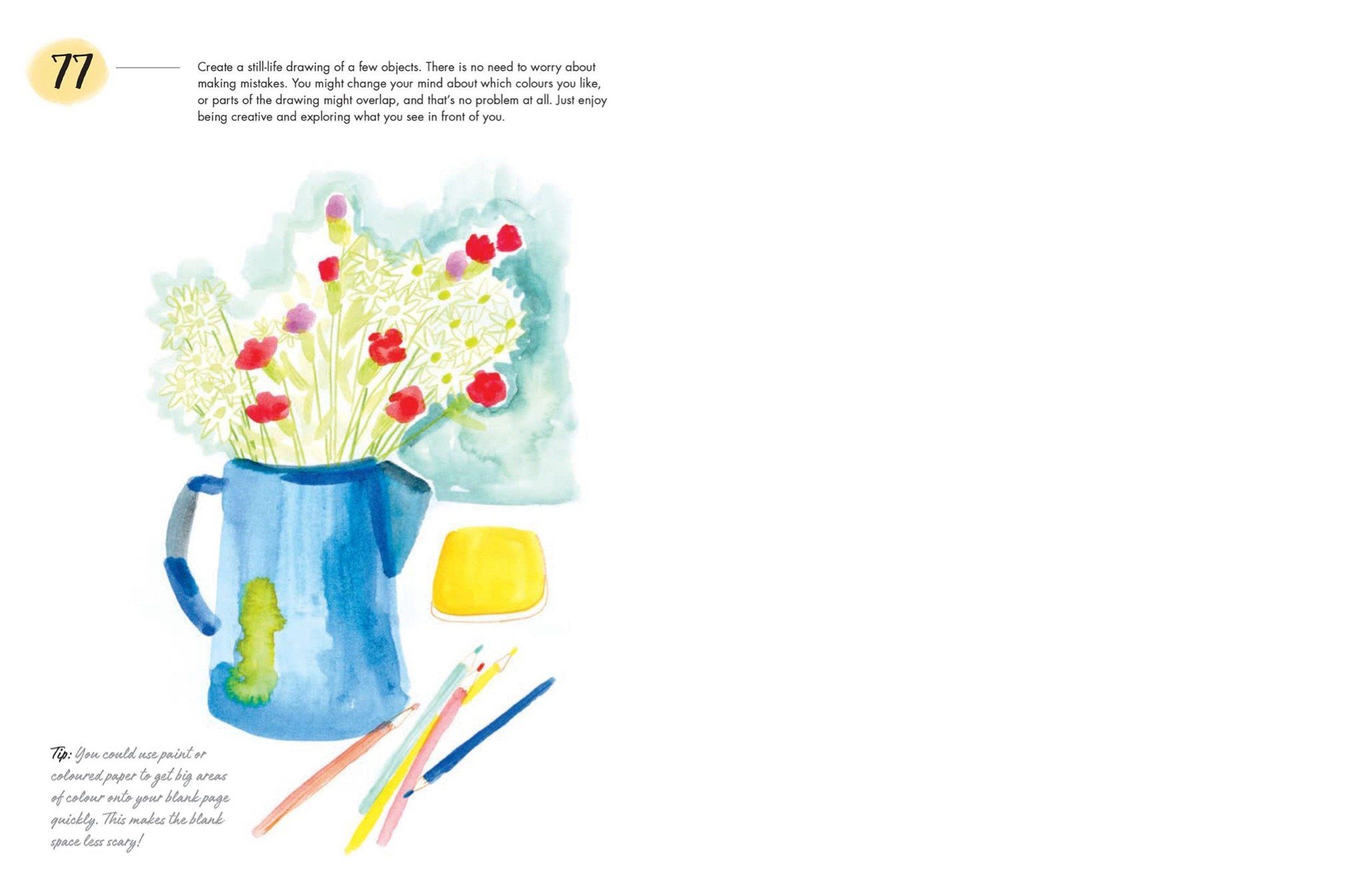  365 Days of Feel-good Art : For Self-Care and Joy, Every Day of the Year 